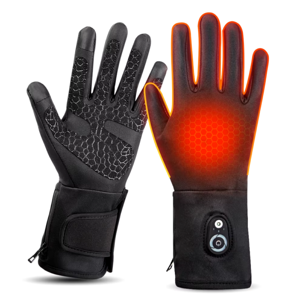 Rechargeable Heated Ski Gloves – 7.4V Battery, Winter Warmth for Outdoor Sports